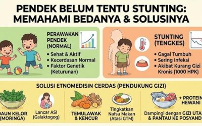 Pendek Belum Tentu Stunting: Memahami Definisi Tepat & Solusi Etnomedisin yang Cerdas