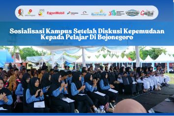 Universitas Alma Ata Lakukan Promosi Kampus di Festival Banyu Urip 2025, Gayam Bojonegoro
