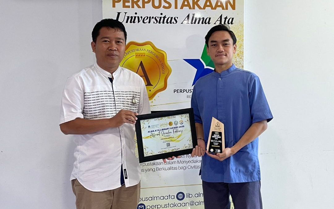 Mahasiswa S1 Farmasi Raih Penghargaan Pemustaka Inspiratif pada Alma Ata Library Award 2025