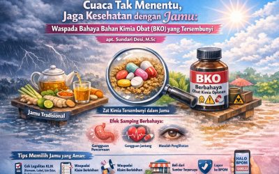 Cuaca Tak Menentu, Jaga Kesehatan dengan Jamu: Waspada Bahaya Bahan Kimia Obat (BKO) yang Tersembunyi