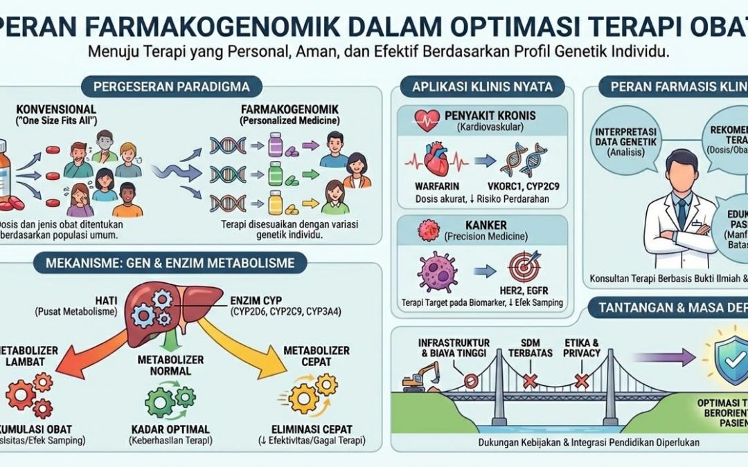 Peran Farmakogenomik dalam Optimasi Terapi Obat