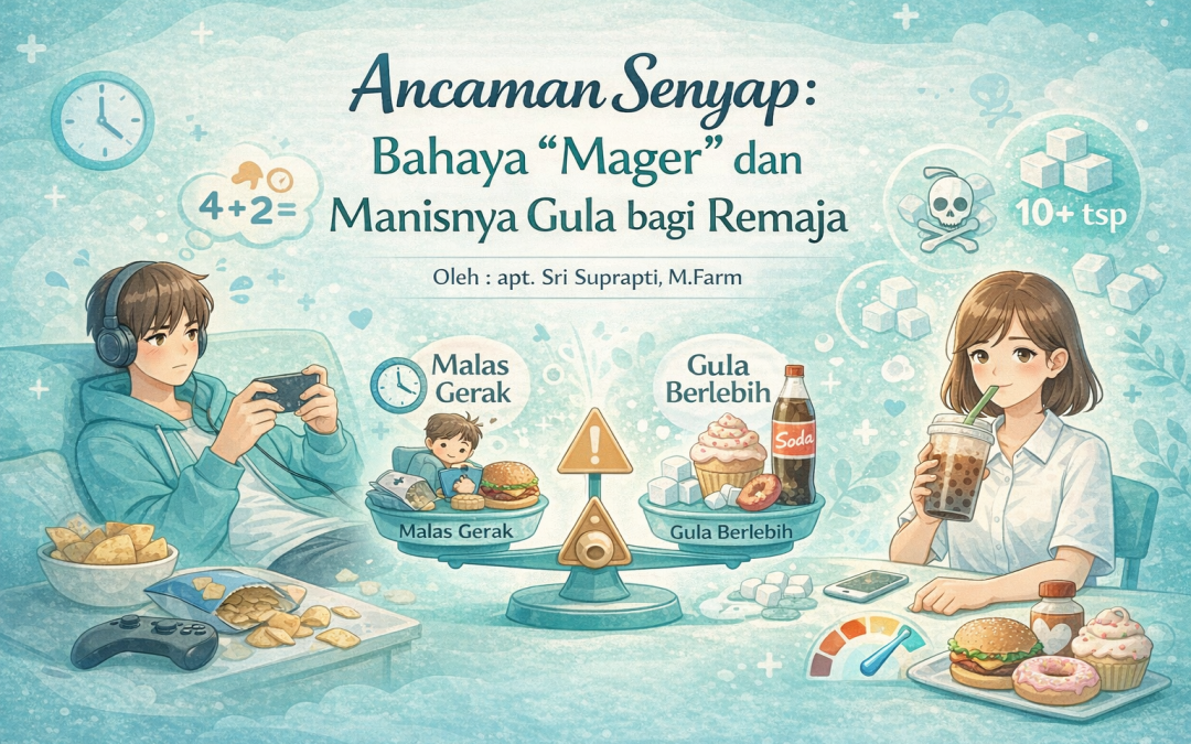 Ancaman Senyap: Bahaya "Mager" dan Manisnya Gula bagi Remaja
