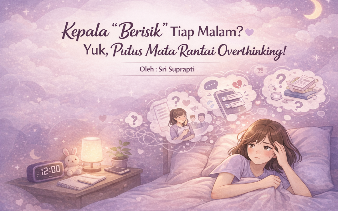 Kepala "Berisik" Tiap Malam? Yuk, Putus Mata Rantai Overthinking!