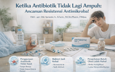 Ketika Antibiotik Tidak Lagi Ampuh: Ancaman Resistensi Antimikroba!