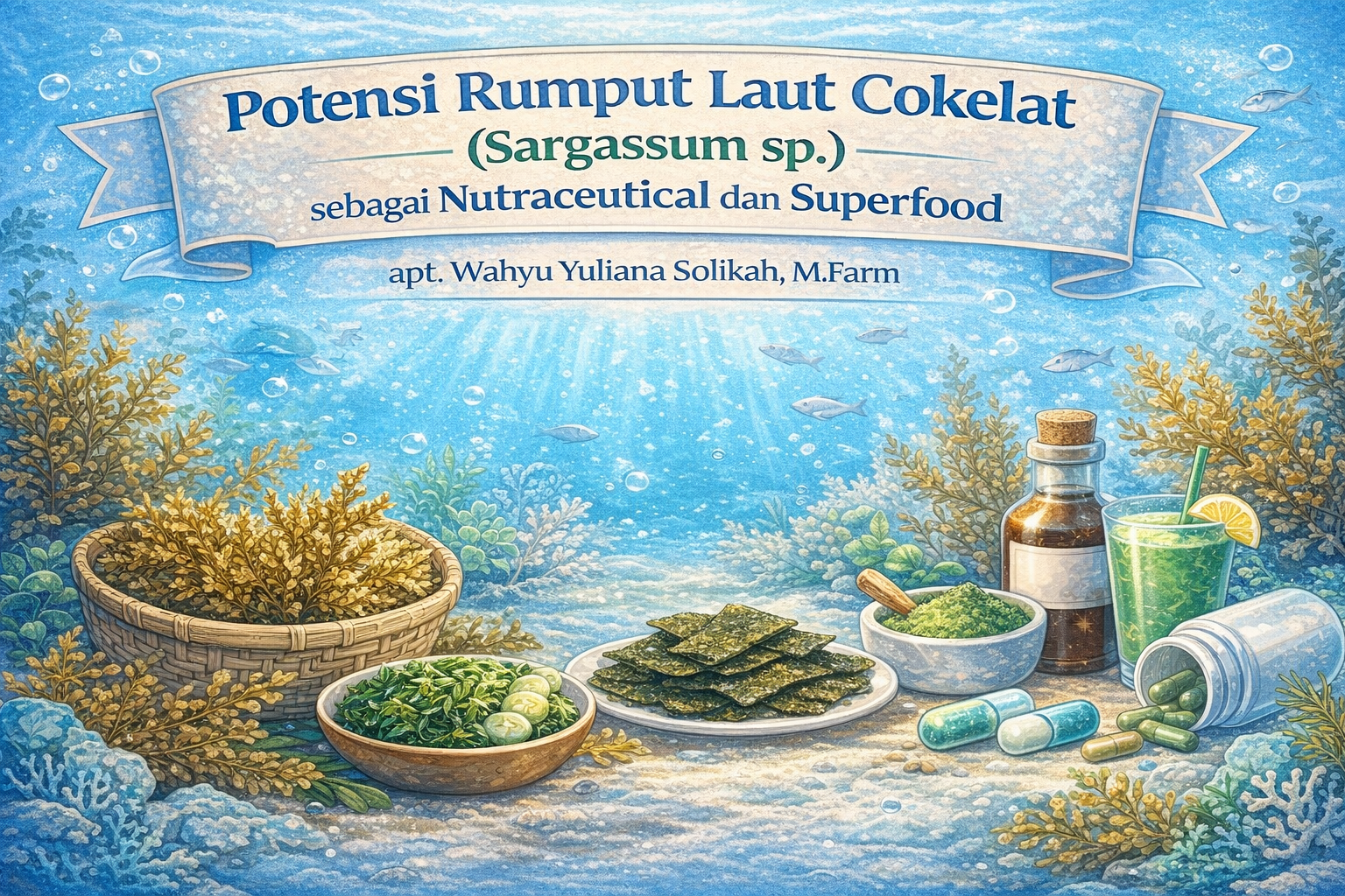 Potensi Rumput Laut Cokelat (Sargassum sp.) sebagai Nutraceutical dan Superfood