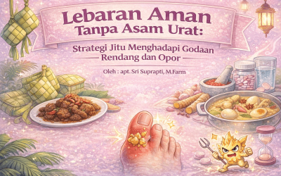 Lebaran Aman Tanpa Asam Urat: Strategi Jitu Menghadapi Godaan Rendang dan Opor