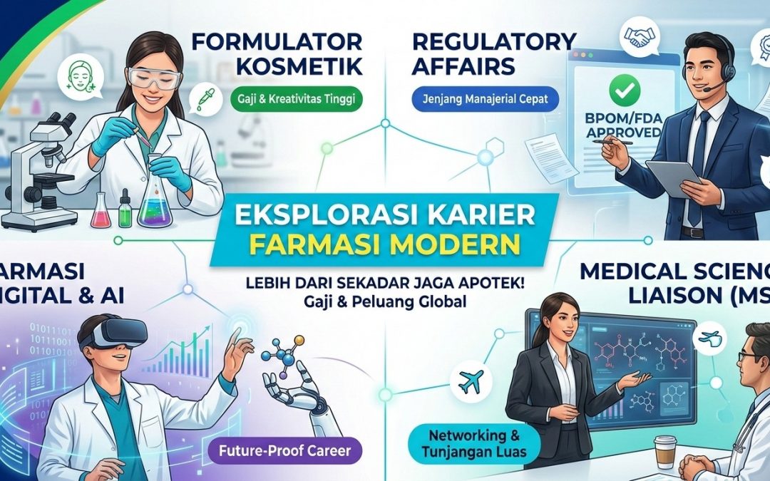 Bukan Sekadar Jaga Apotek: Mengintip Karier “High-Level” Lulusan Farmasi yang Jarang Diketahui