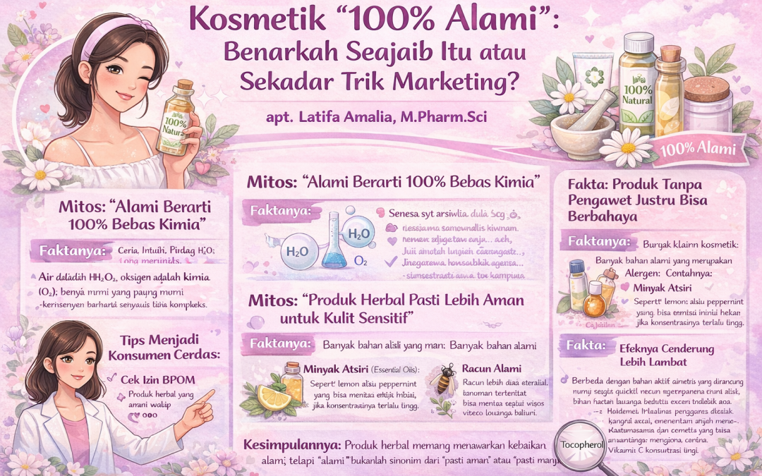 Kosmetik "100% Alami": Benarkah Seajaib Itu atau Sekadar Trik Marketing?