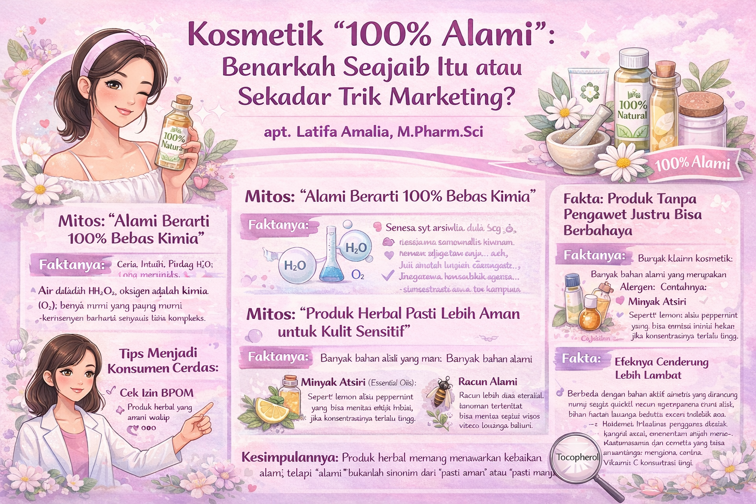 Kosmetik "100% Alami": Benarkah Seajaib Itu atau Sekadar Trik Marketing?