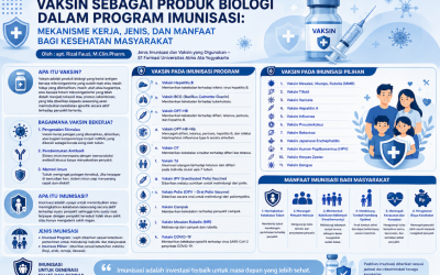 VAKSIN SEBAGAI PRODUK BIOLOGI DALAM PROGRAM IMUNISASI: MEKANISME KERJA, JENIS, DAN MANFAAT BAGI KESEHATAN MASYARAKAT