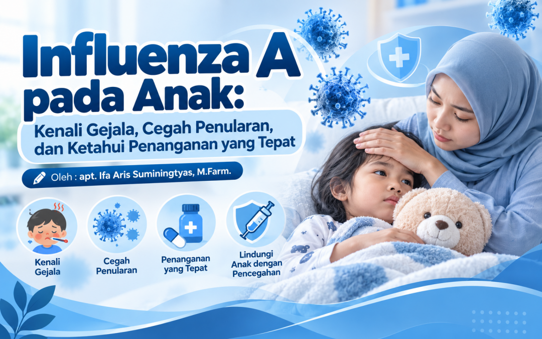 Influenza A pada Anak: Kenali Gejala, Cegah Penularan, dan Ketahui Penanganan yang Tepat